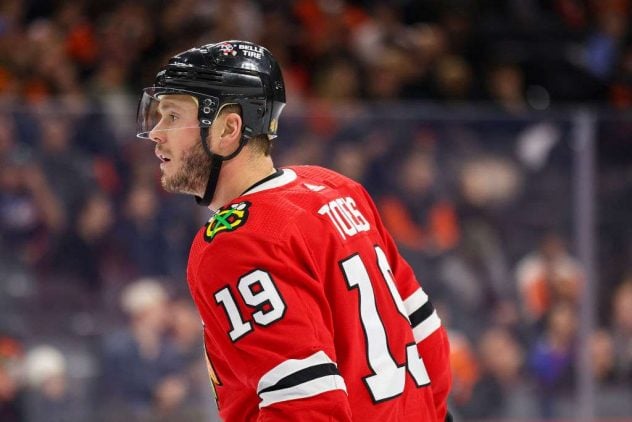 Kapitán Chicaga Blackhawks Jonathan Toews se loučí s láskou k hokeji